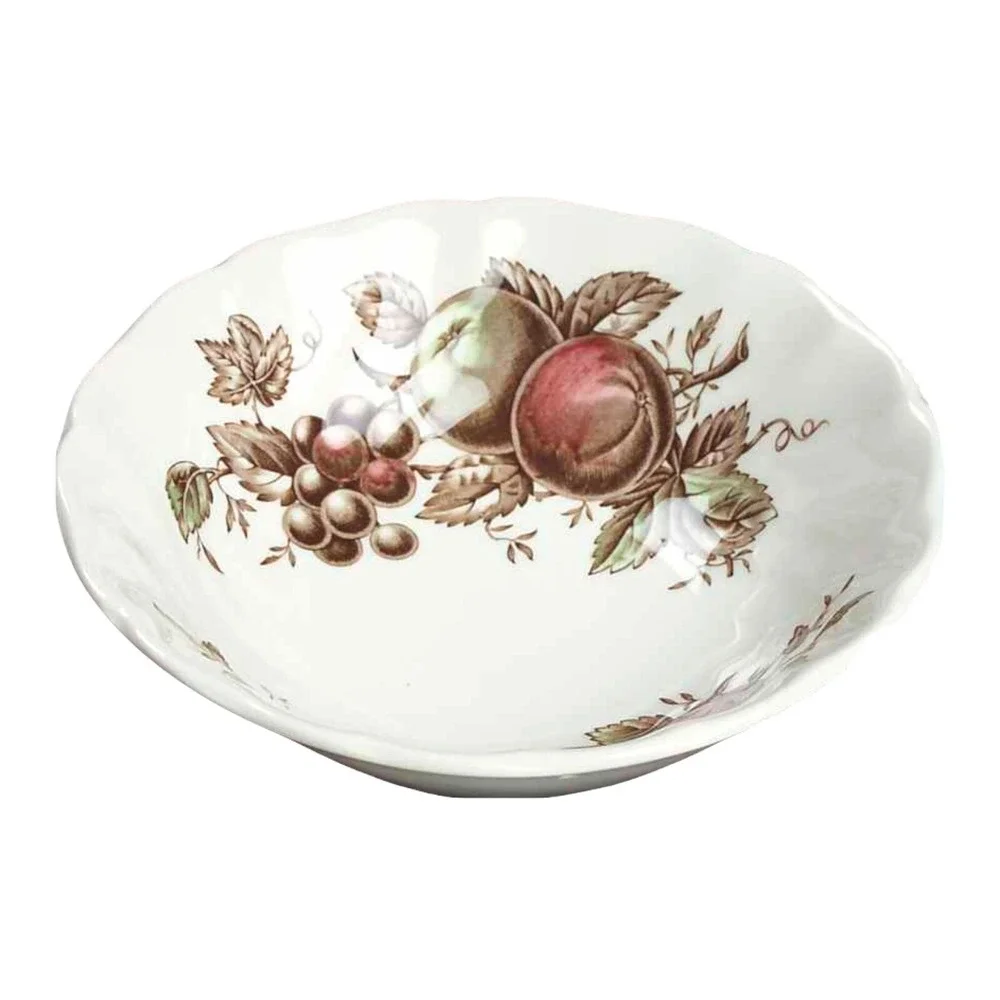 Johnson Brothers  Coupe Cereal Bowl Harvest Time Brown